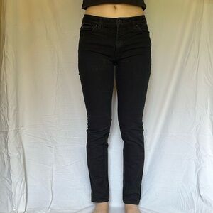 Acne Studios Black Skinny Low-rise Jeans